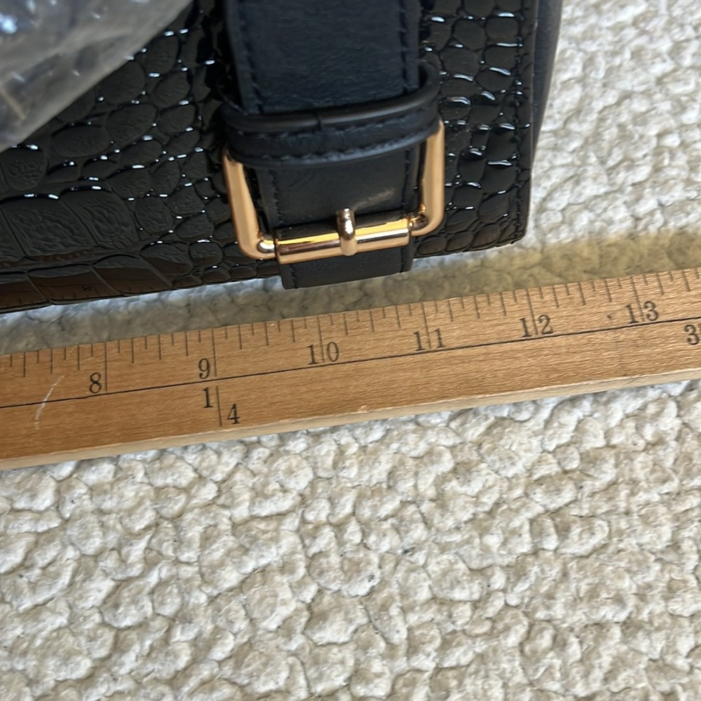 Desein black satchel purse - Picture 4 of 11